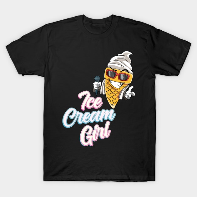 Ice Cream Cool Summer Vacation Sun Glasses T-Shirt by melostore